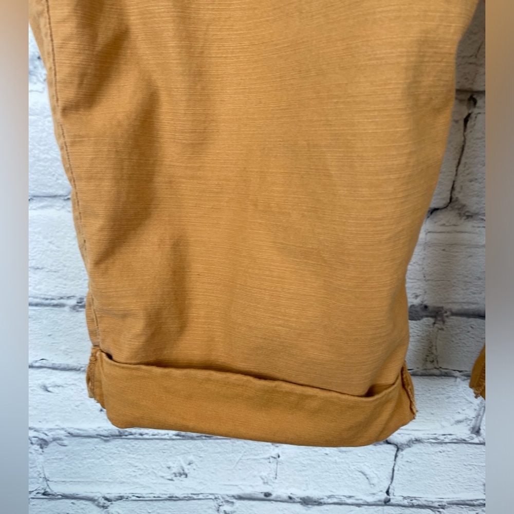 Lane Bryant Burnt Orange Drawstring Rolled Hem Capri Pants size 22/24 - Picture 4 of 8